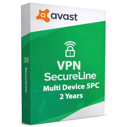 Avast SecureLine VPN 5-Device 2 year