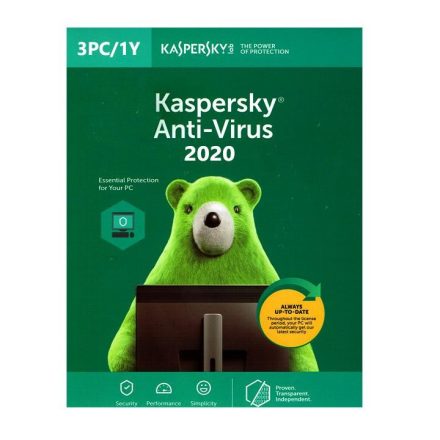 Kaspersky Antivirus 2020 - 3 Device MD 1 year EU
