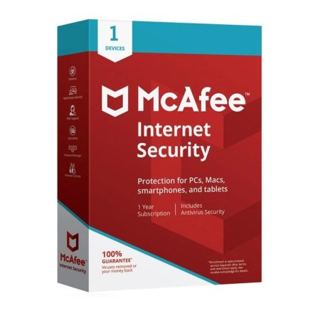 McAfee Internet Security 2020 - 1 User 1 year