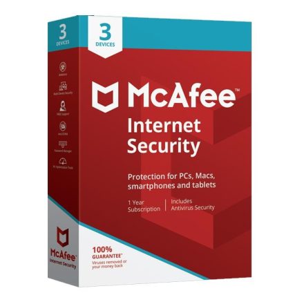 McAfee Internet Security 2020 - 3 User 1 year