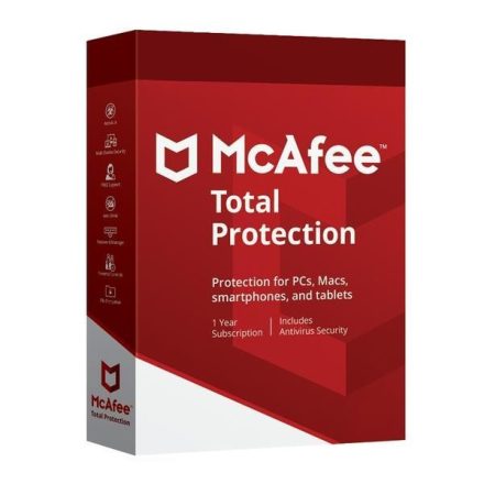 McAfee Total Protection 2020 - 5 User 1 year