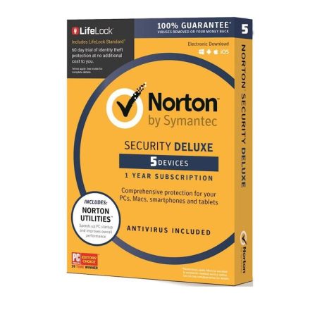 Norton Security Deluxe 5 Device 1 year EURO